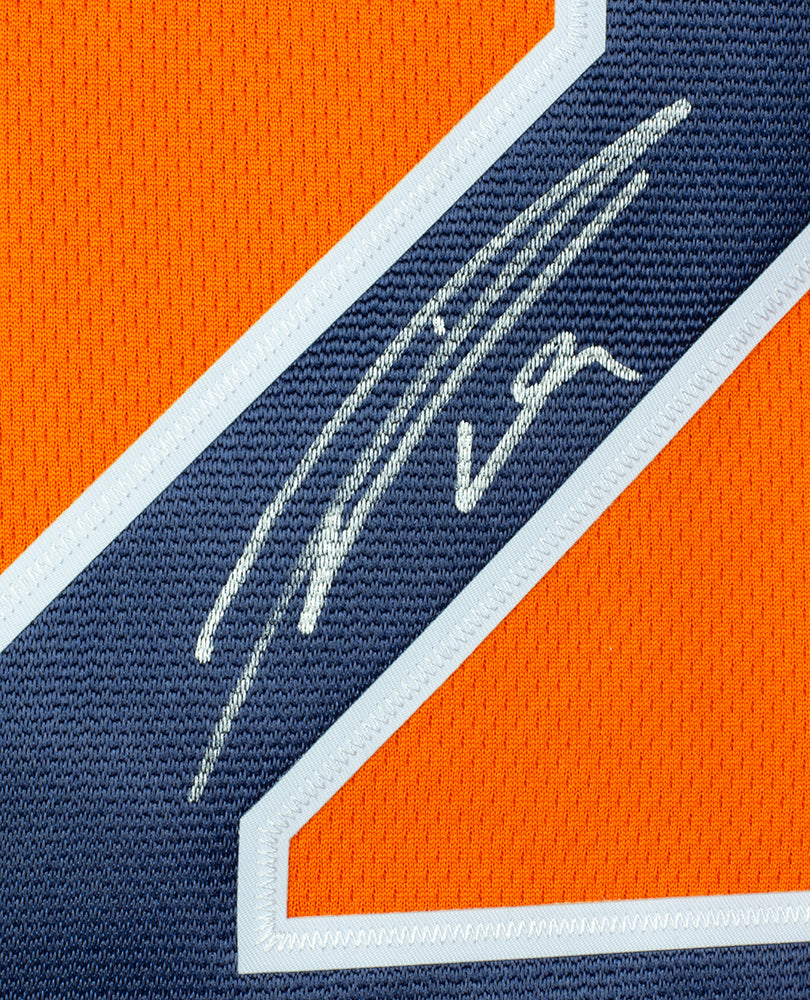 LEON DRAISAITL Autographed Oilers Authentic 22/23 Reverse Retro Jersey  FANATICS