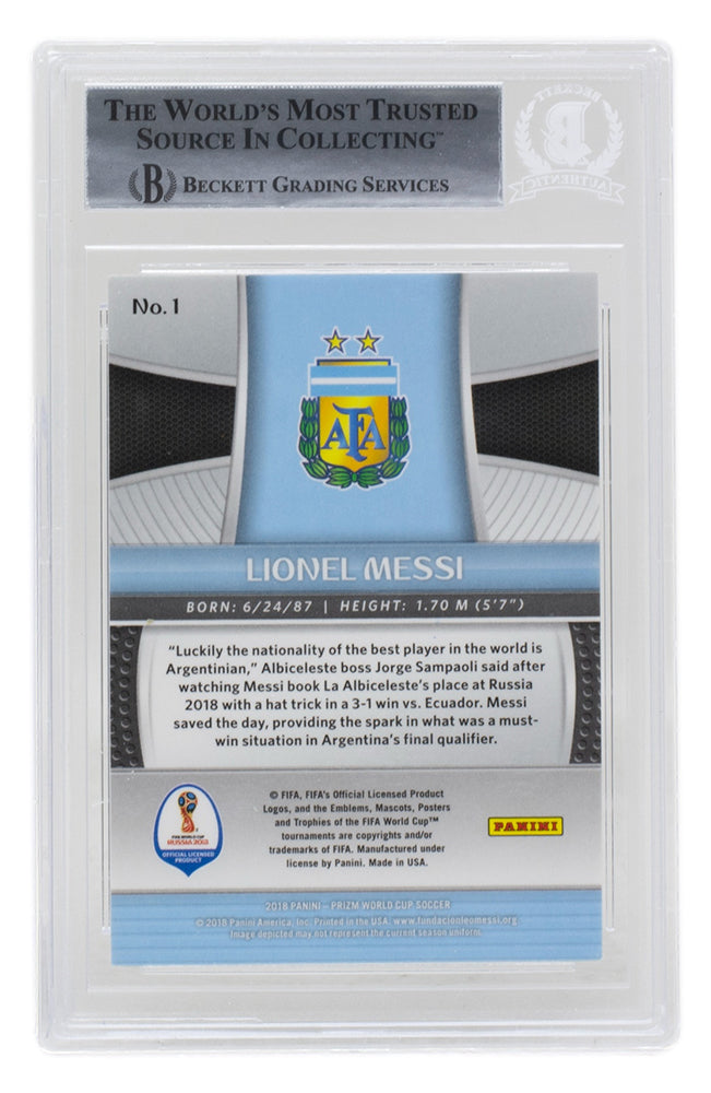 Lionel Messi Argentina Soccer Enamel Pin