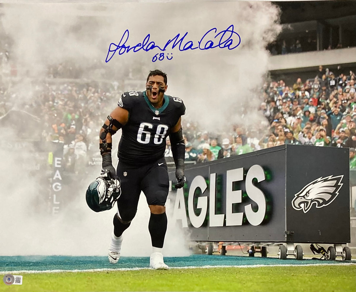 Jordan Mailata signed Philadelphia Eagles 8x10 photo autographed