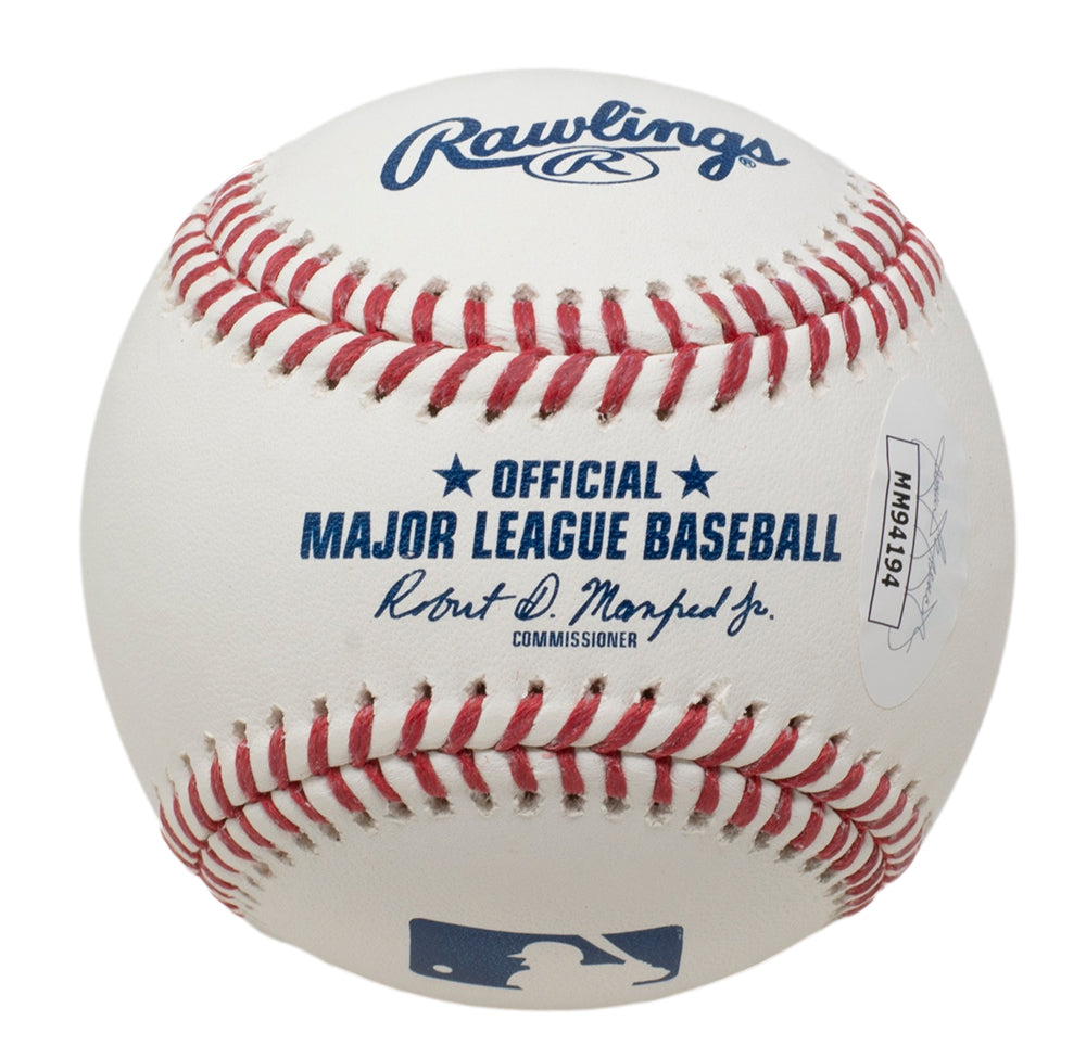 Mariano Rivera Signed Official American League Baseball With 