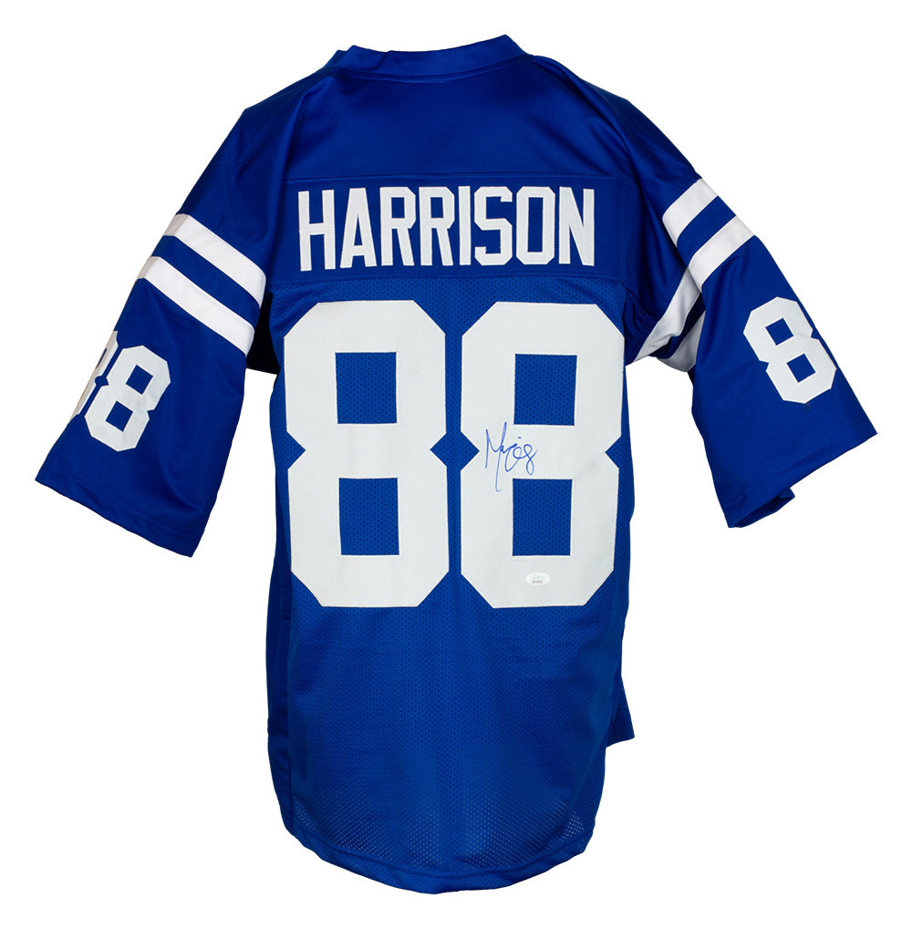 Marvin Harrison Signed Custom Blue Pro Style Football Jersey JSA ITP –  Sports Integrity