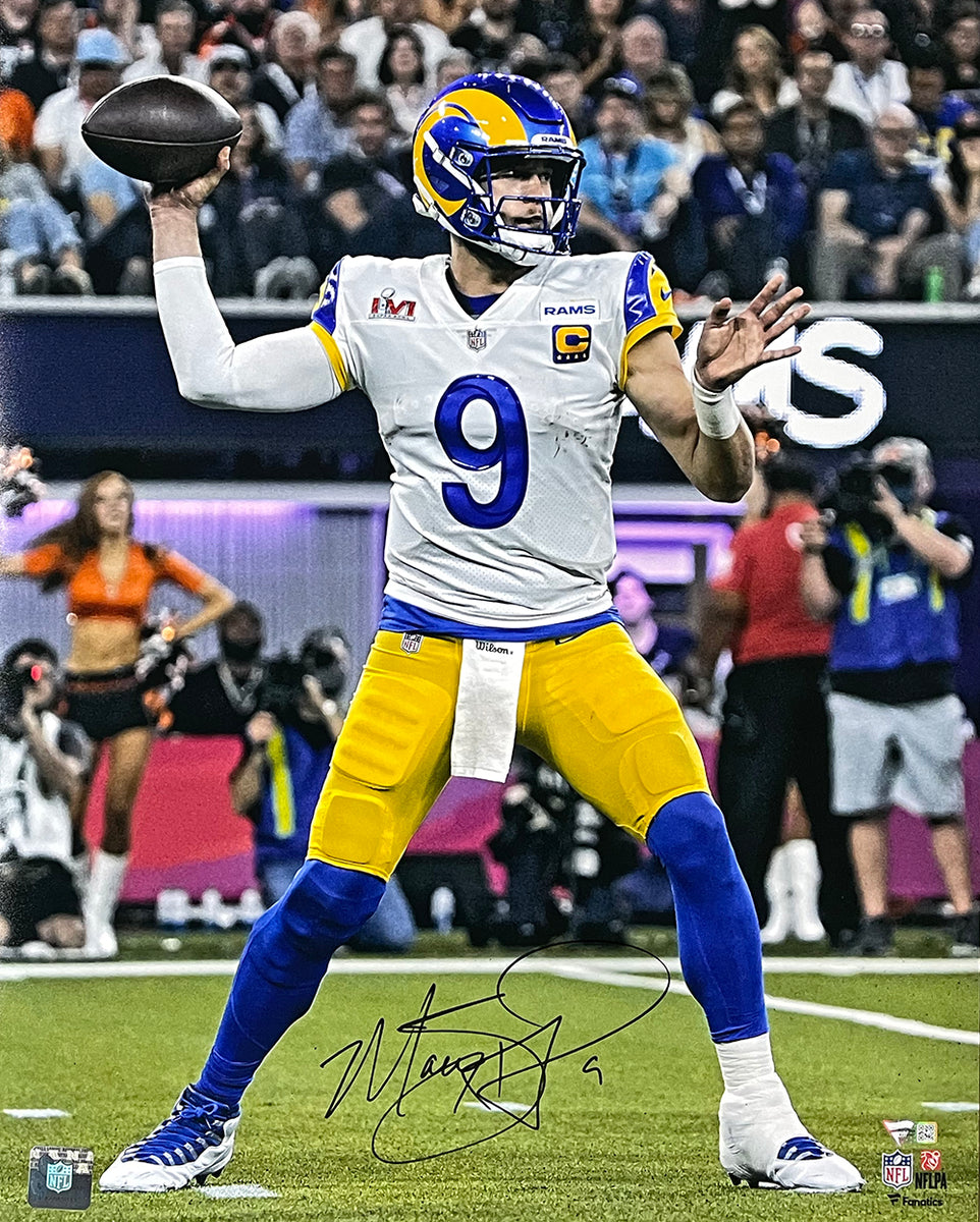 Lids Matthew Stafford & Cooper Kupp Los Angeles Rams Fanatics Authentic  Autographed 16'' x 20'' Touchdown Celebration Spotlight Photograph