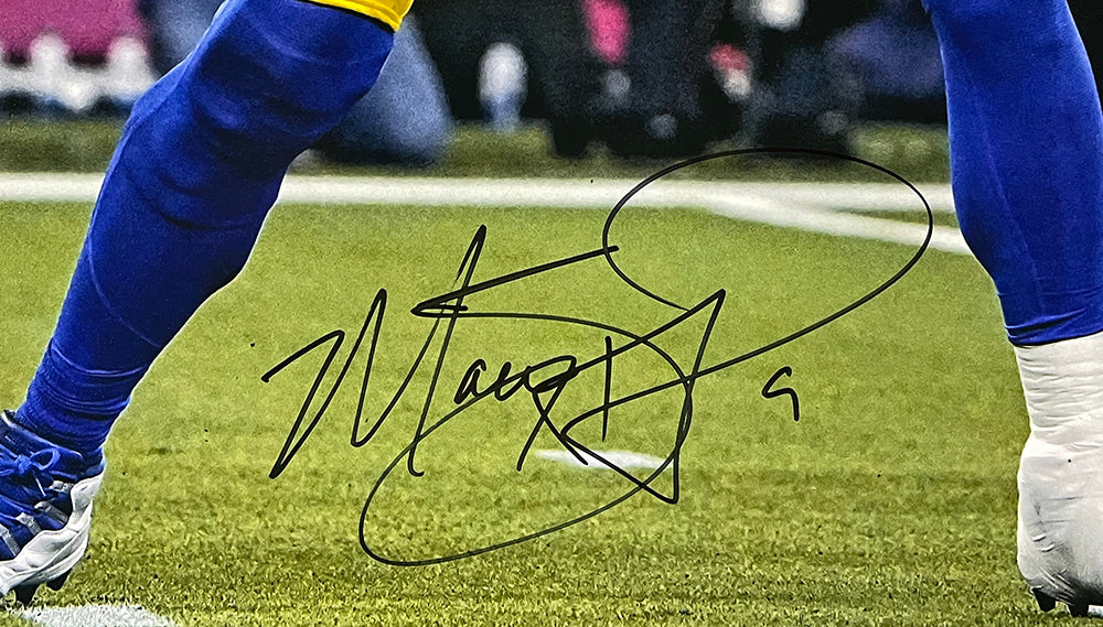 Matthew Stafford Signed Rams Super Bowl LVI Logo Full-Size