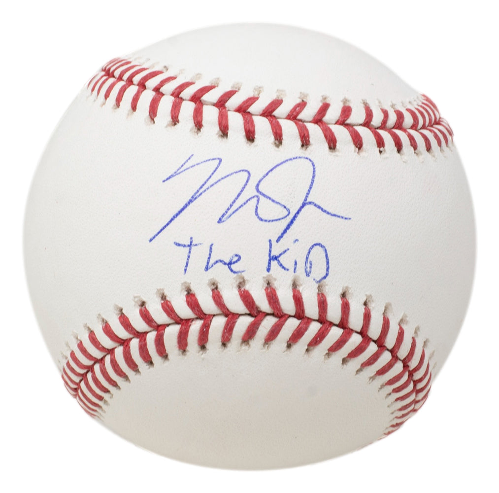 Autographed Mike Trout Official Major League Baseball MLB