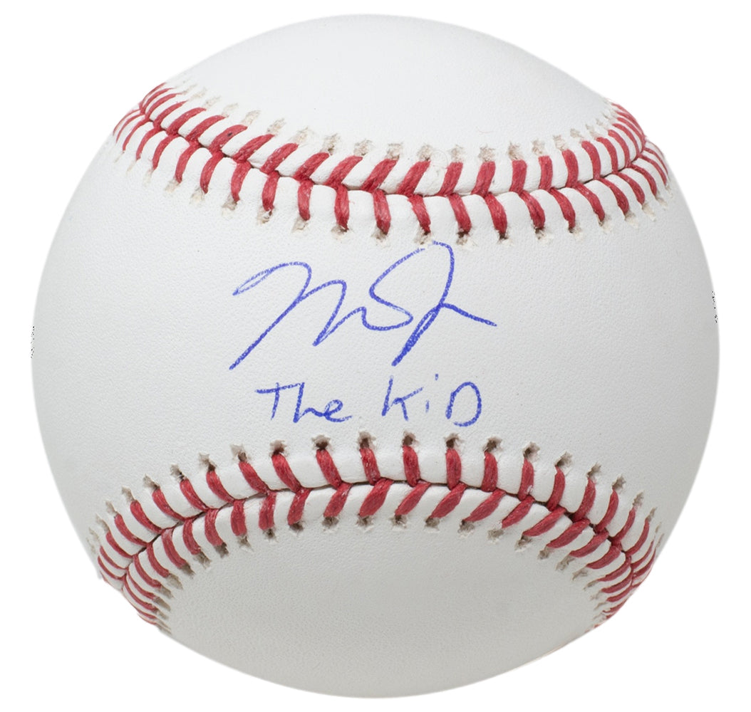 Mike Trout Signed Angels MLB Baseball The Kid MLB Hologram