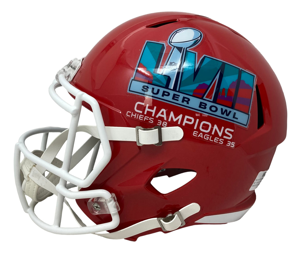 Kansas City Chiefs Speed Mini Helmet- RED SB LVII