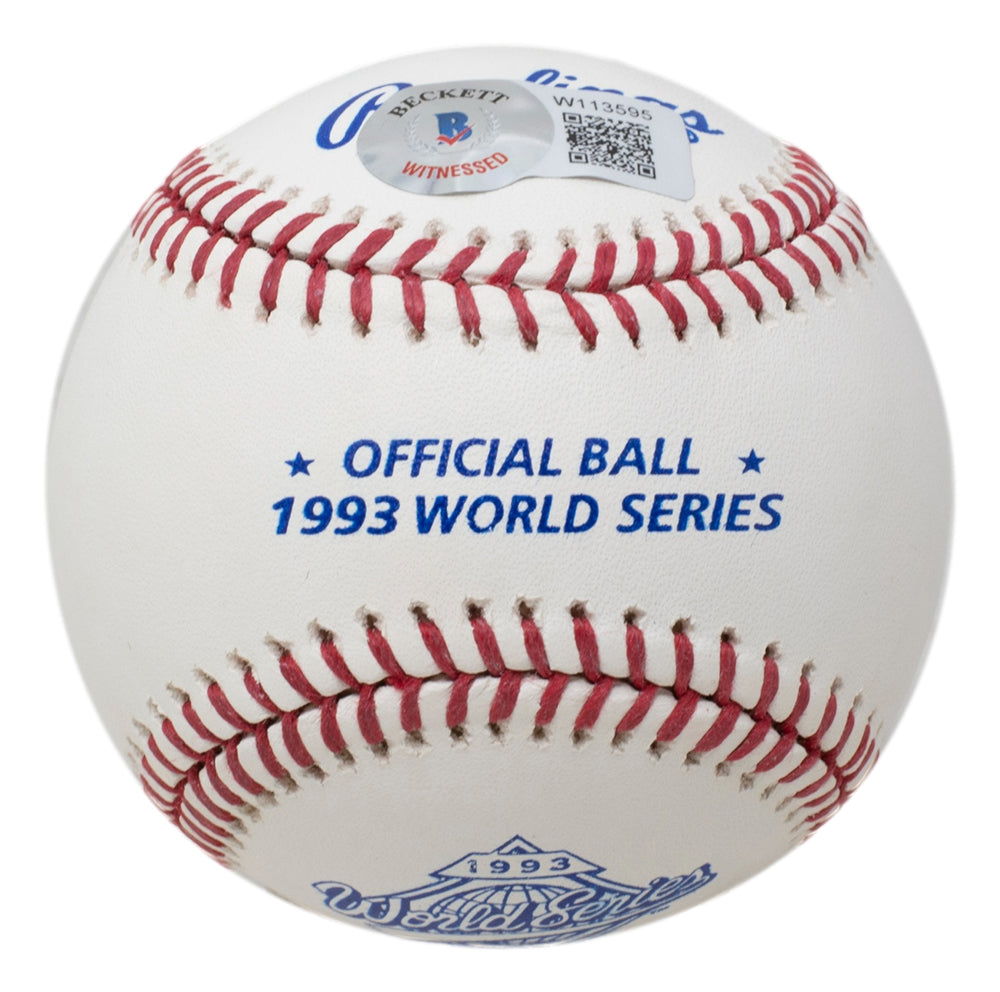 Paul Molitor Blue Jays Signed 1993 World Series Baseball Insc BAS – Sports  Integrity