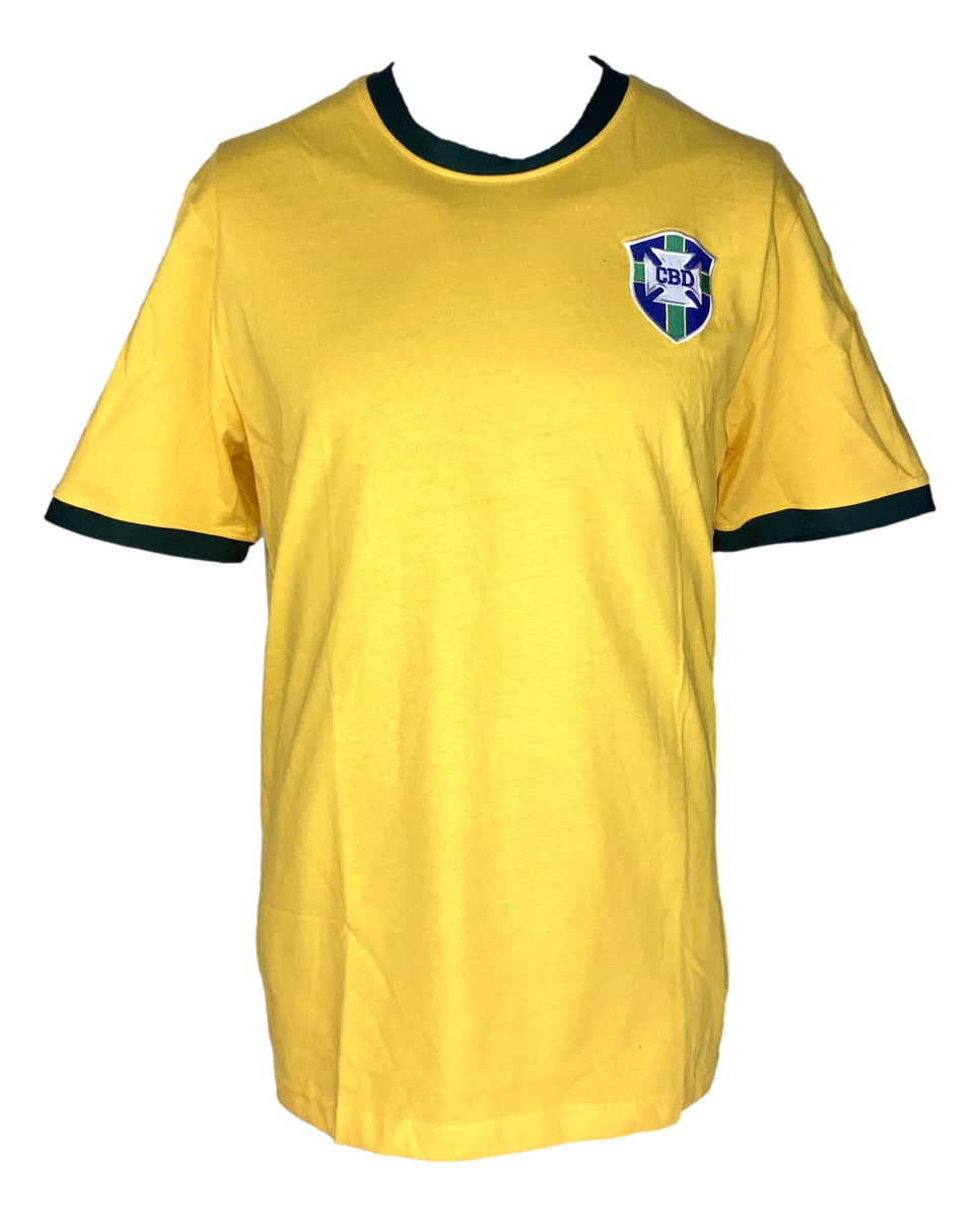 Pele Signed Yellow Brazil Soccer Jersey PSA/DNA – Sports Integrity