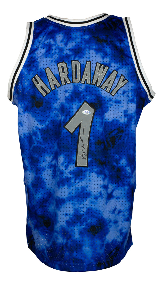 Sports Integrity Penny Hardaway Signed Magic 1996 NBA All Star M&N Swingman Basketball Jersey PSA