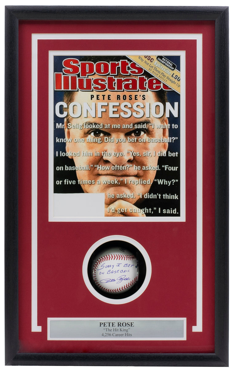 Cincinnati Reds Pete Rose Sports Illustrated Cover by Sports