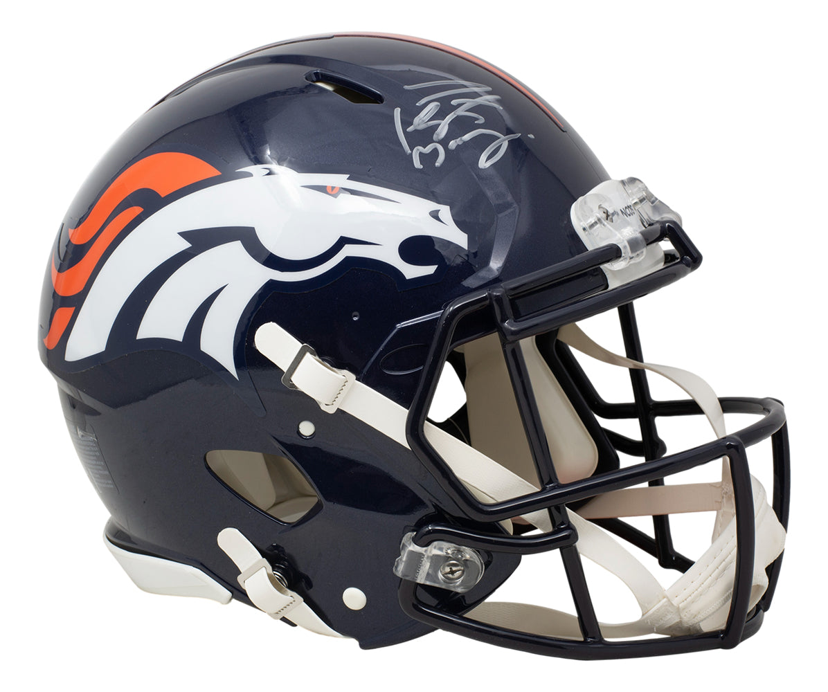 Peyton Manning Signed Broncos FS Speed Authentic Helmet Fanatics