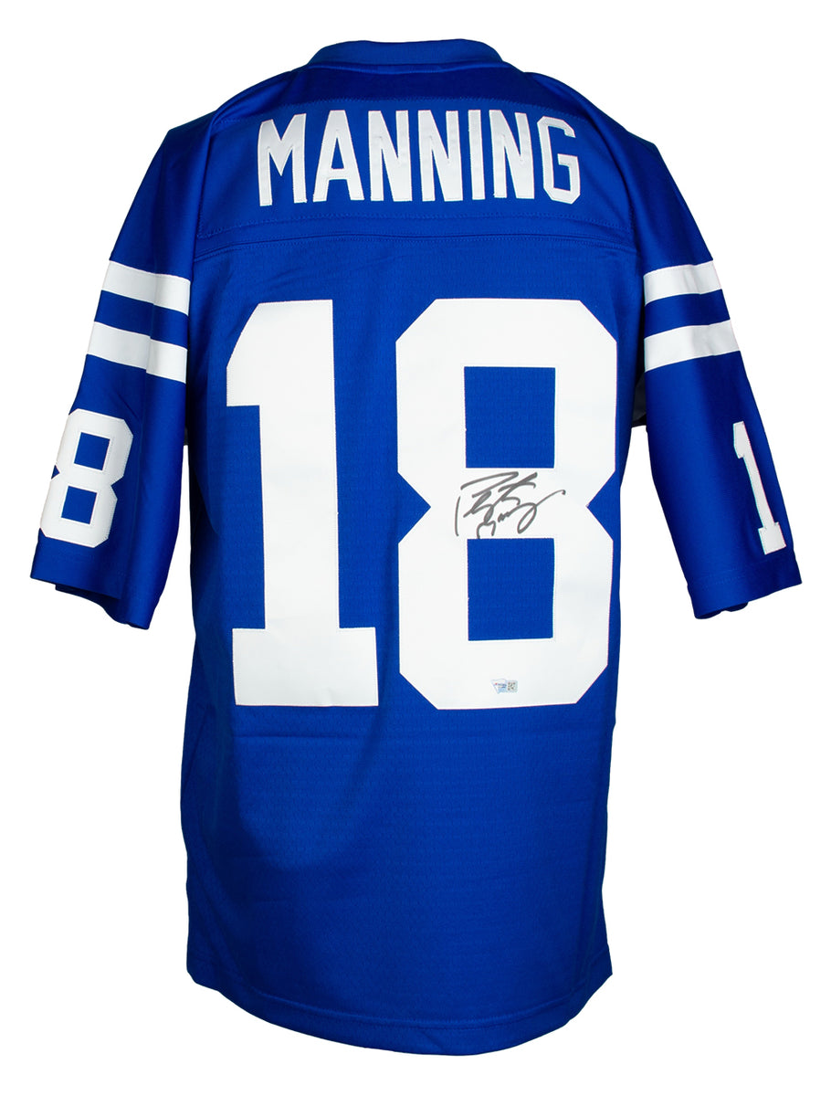 peyton manning signed framed jersey