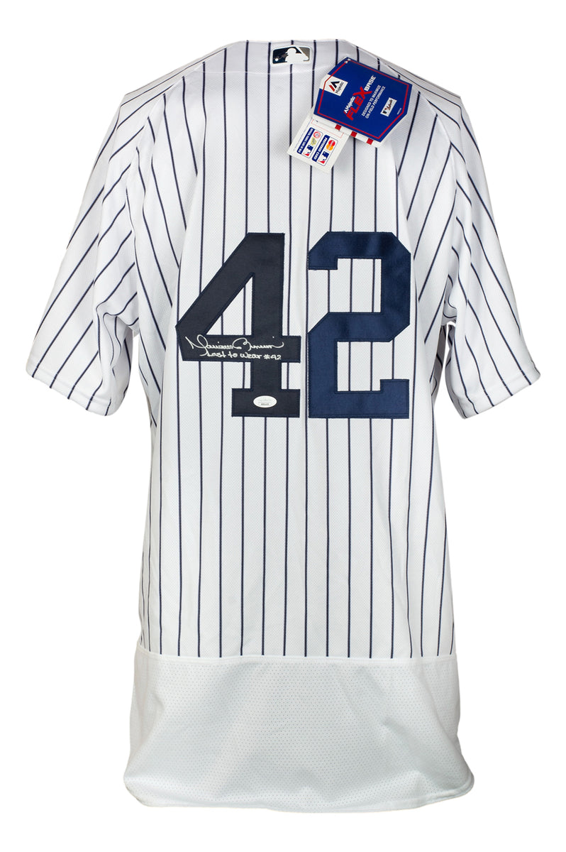 Mariano Rivera Signed #42 Yankees Jersey Pin for Sale by jp824