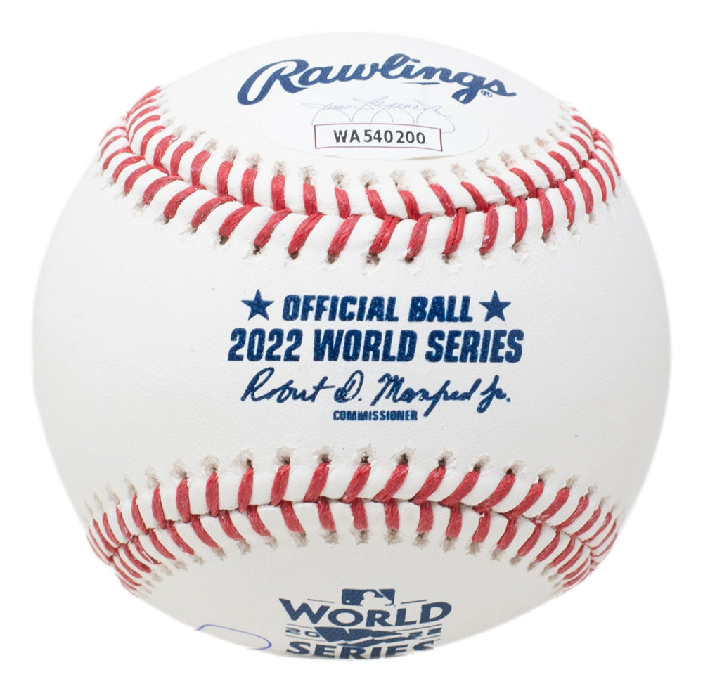 Rob Thomson Signed 2022 World Series Baseball (JSA)