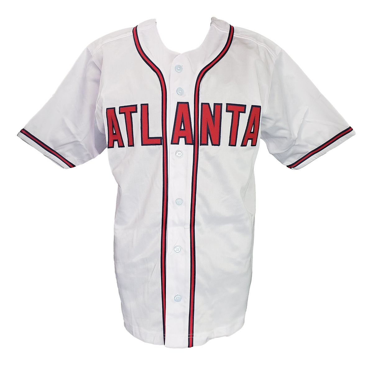 Ronald Acuna Autographed Atlanta White Majestic Baseball Jersey - JSA