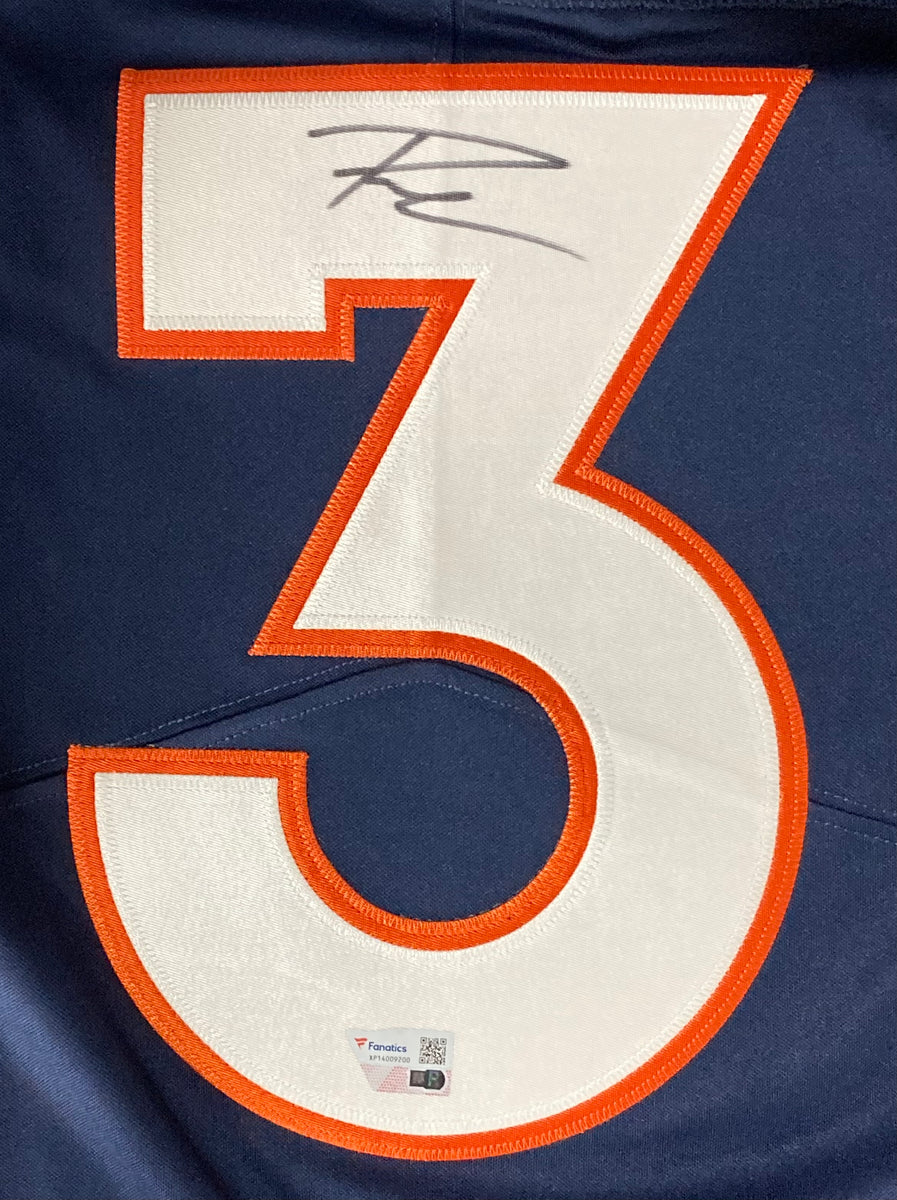 Sports Integrity Russell Wilson Signed Denver Broncos Orange Nike Limited Replica Jersey Fanatics