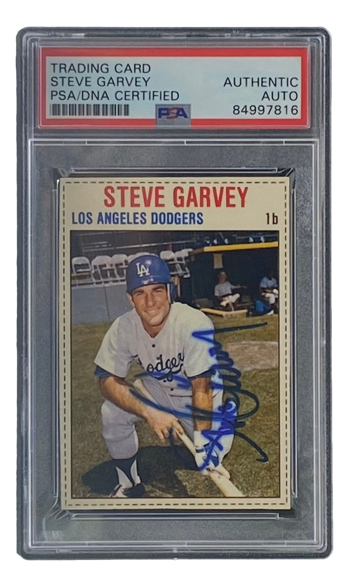 Steve Garvey Framed Jersey PSA/DNA Autographed Signed Los Angeles Dodgers