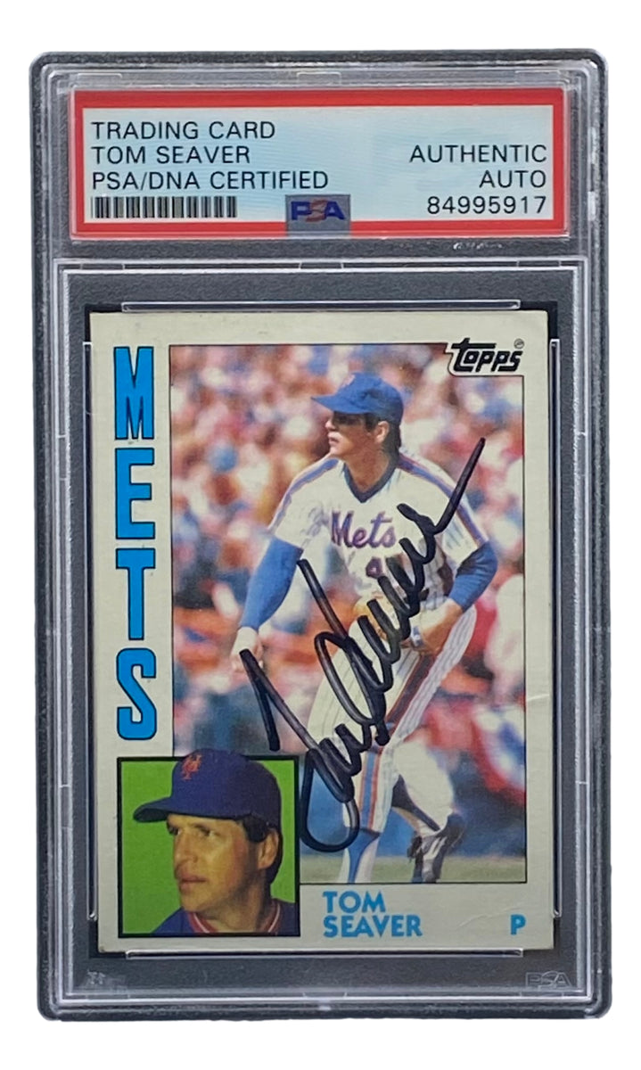 1984 Topps # 740 Tom Seaver New York Mets (Baseball Car