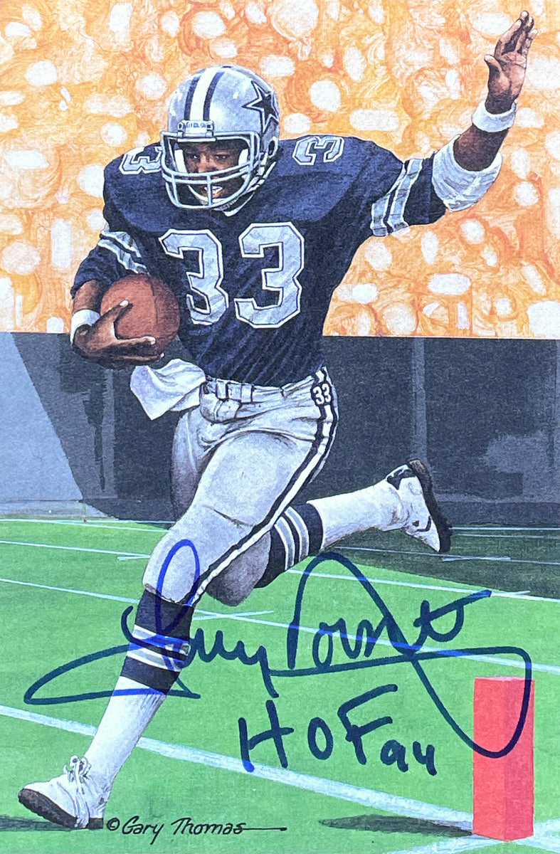 Tony Dorsett Signed Framed 8x10 Dallas Cowboys Football Photo BAS