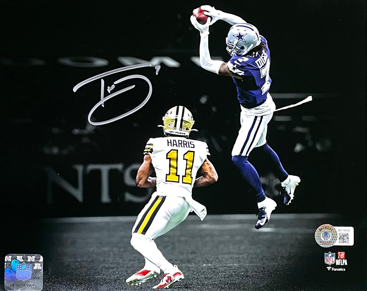 Trevon Diggs Signed Dallas Cowboys 8x10 Spotlight Photo BAS ITP