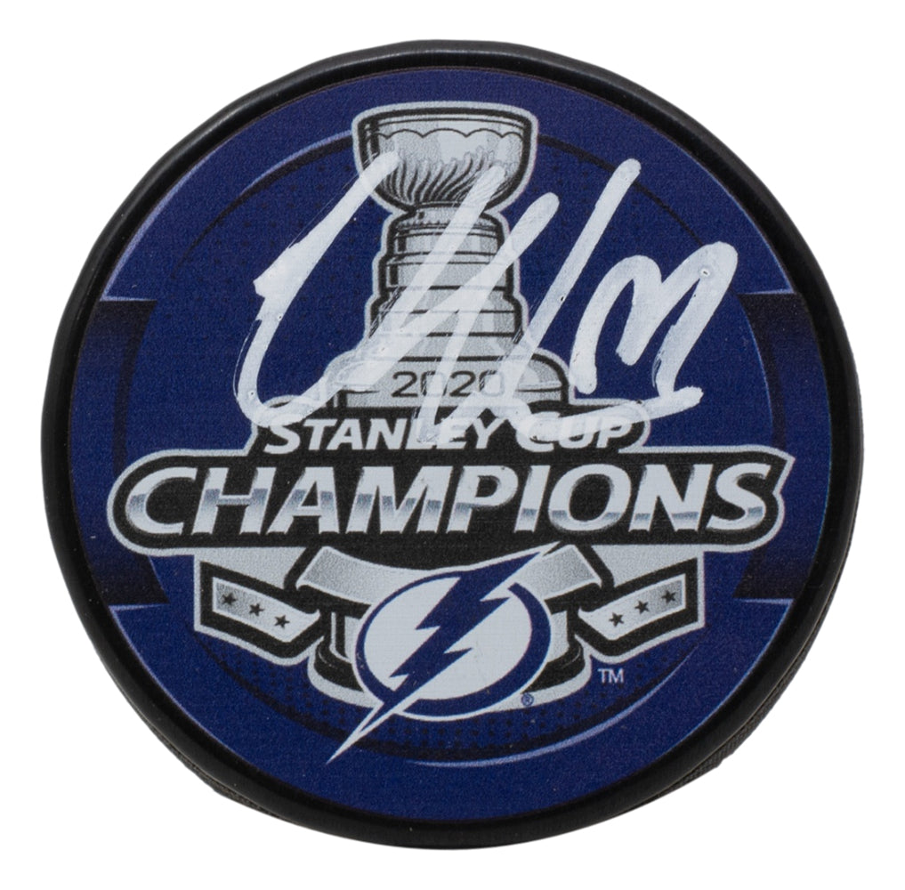 Victor Hedman Blue Tampa Bay Lightning Autographed Fanatics