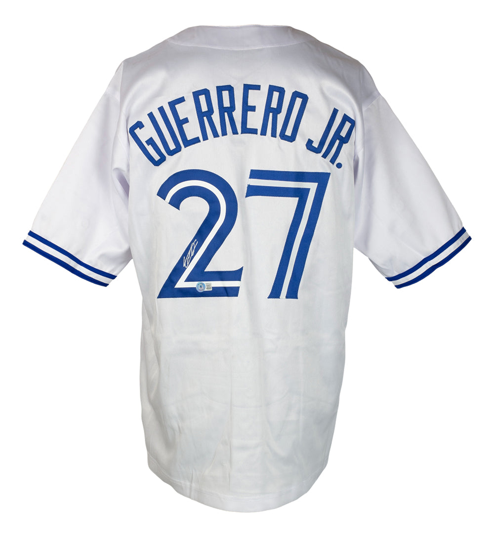 Vladimir Guerrero Jr. Signed White Custom Baseball Jersey BAS ITP – Sports  Integrity