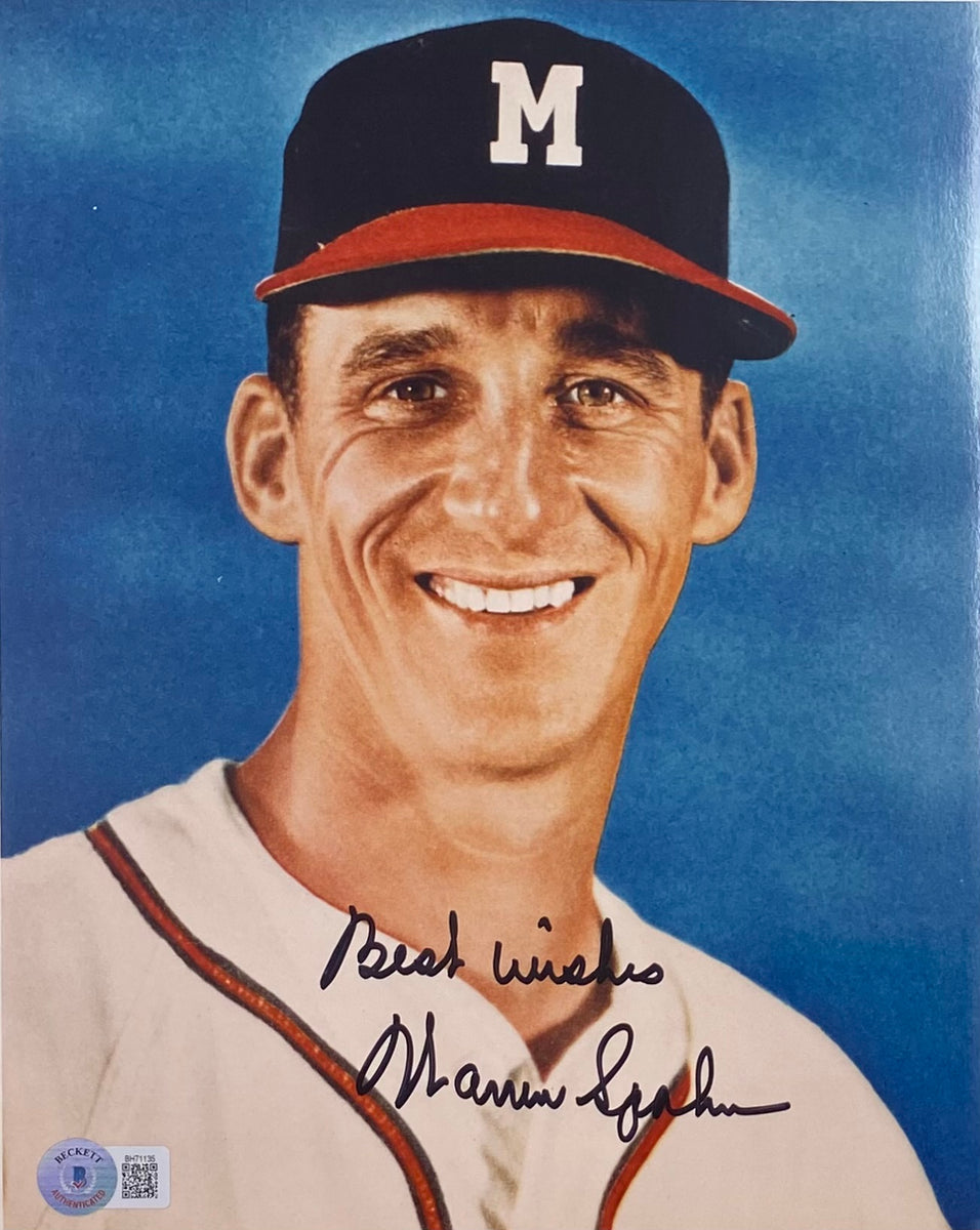 Warren Spahn Signed Milwaukee Braves Magazine Page BAS BH71134 – Sports  Integrity