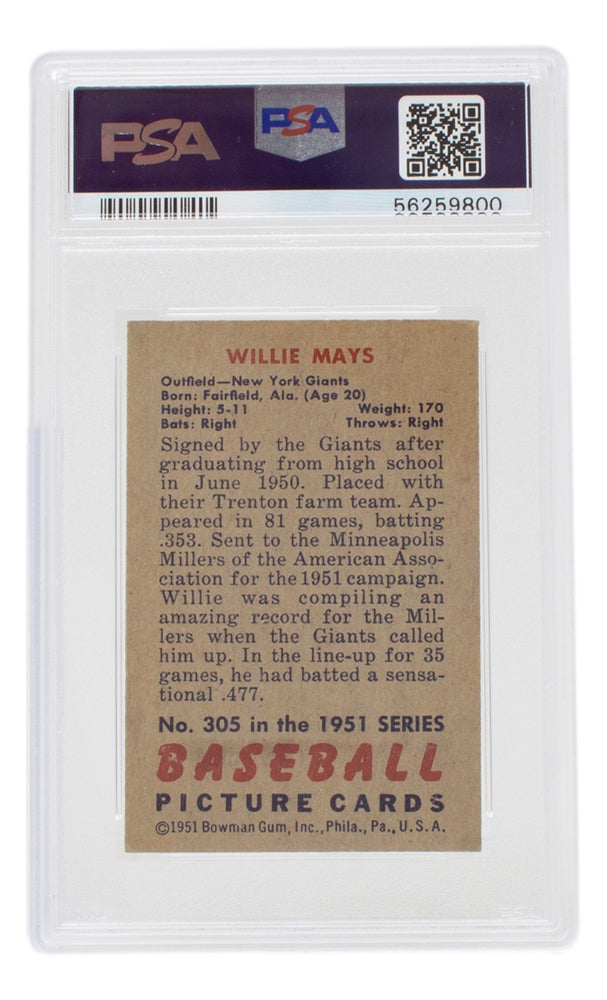 Willie Mays Minneapolis Millers (1951)