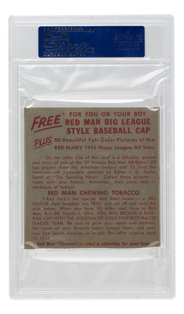 Yogi Berra Signed 1955 Red Man Tobacco #16 Yankees Baseball Card PSA/D –  Sports Integrity
