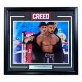 Michael B Jordan Signed Framed 16x20 Creed Photo w/ Stallone BAS ITP - Sports Integrity