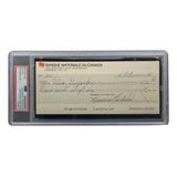 Maurice Richard Signed Montreal Canadiens Bank Check #25 PSA/DNA - Sports Integrity