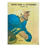 Notre Dame vs Pittsburgh October 9 1954 Official Game Program - Sports Integrity