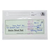 Stan Musial Signed St. Louis Cardinals  Bank Check #4391 BGS