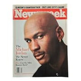 Michael Jordan Chicago Bulls January 25 1999 Newsweek Magazine - Sports Integrity