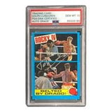 Dolph Lundgren Signed Ivan Drago 1985 Topps #21 Trading Card PSA/DNA Gem MT 10 - Sports Integrity