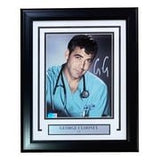 George Clooney Signed Framed 8x10 ER Photo BAS - Sports Integrity