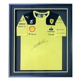 Charles Leclerc Signed Framed Ferrari Racing Shirt BAS - Sports Integrity