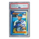 Ken Griffey Jr Signed Mariners 1990 Topps #336 Rookie Card PSA/DNA Gem MT 10