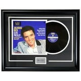 Elvis Presley Framed Jail House Rock Vinyl Record w/ Laser Engraved Signature - Sports Integrity