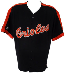 Baltimore Orioles Black Majestic Cooperstown CollectionX - Large Jersey - Sports Integrity