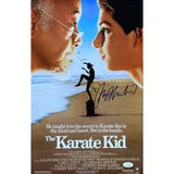 Ralph Macchio Signed 11x17 The Karate Kid poster Photo 2 JSA