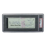 Stan Musial St. Louis Cardinals Signed Bank Check PSA/DNA 85025610 - Sports Integrity