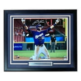 Christian Yelich Signed Framed 16x20 Milwaukee Brewers Photo Steiner+MLB