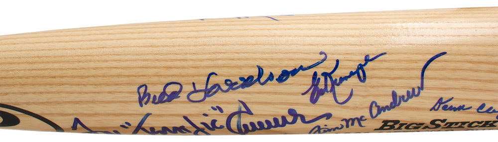 1969 New York Mets team autographed baseball bat