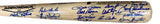 1980 Philadelphia Phillies (33) Team Signed Rawlings Adirondack Bat BAS LOA - Sports Integrity