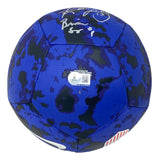 1999 USA Soccer Women's Team Signed Blue Nike Soccer Ball BAS ITP w/ Case - Sports Integrity