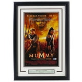 Brendan Fraser Signed Framed 11x17 The Mummy Poster Photo BAS