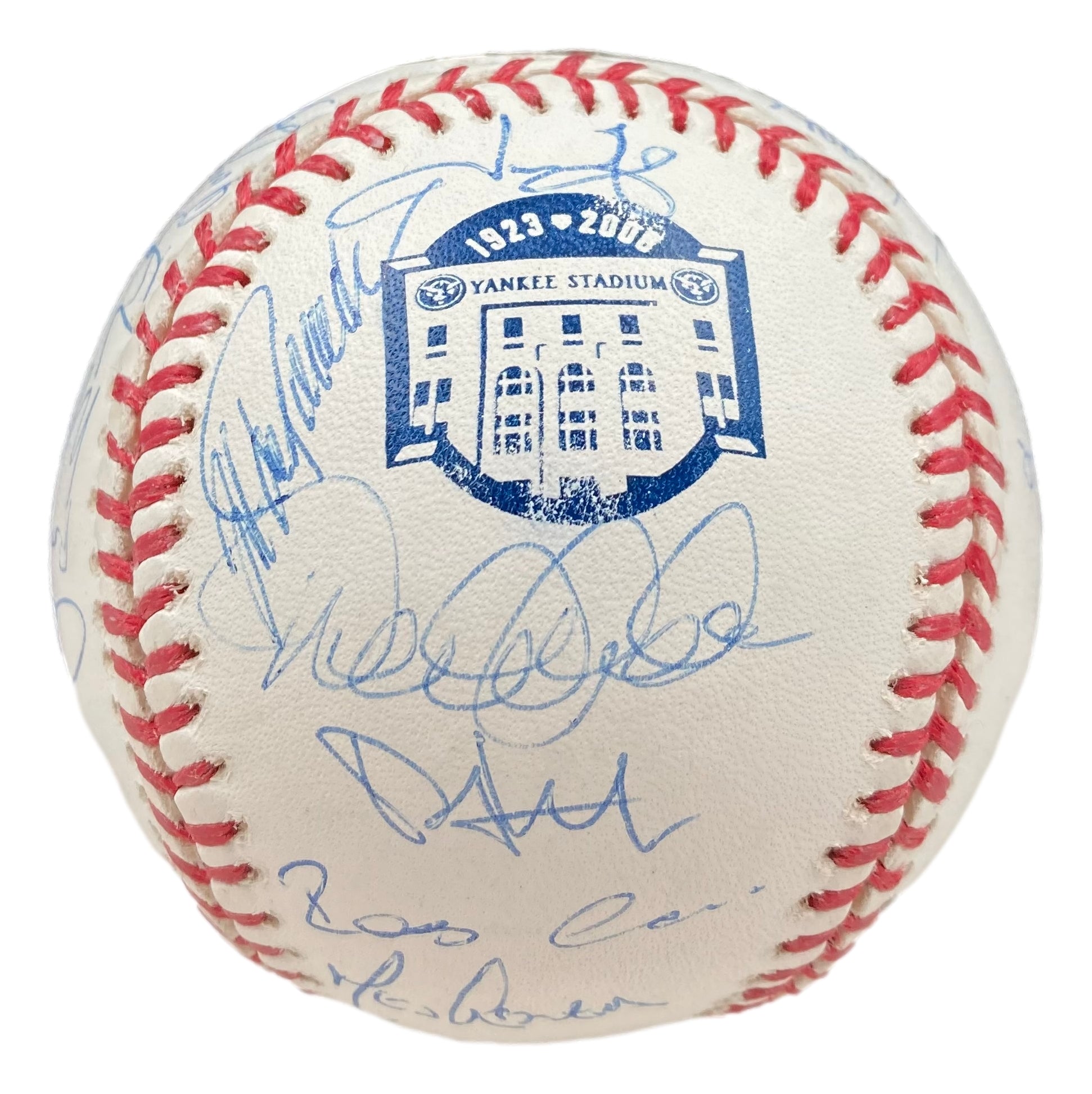 Derek Jeter Autographed Signed & Mariano Rivera Yankees World