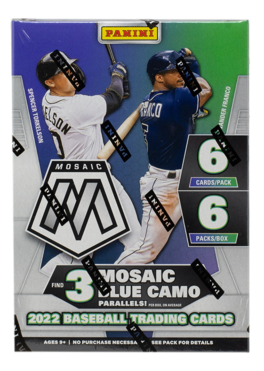 2022 Panini Mosaic Baseball 20ct. Hanger Pack