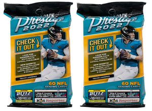 Lot of (2) 2022 Panini Prestige Football Card Factory Sealed Hanger Packs - Sports Integrity